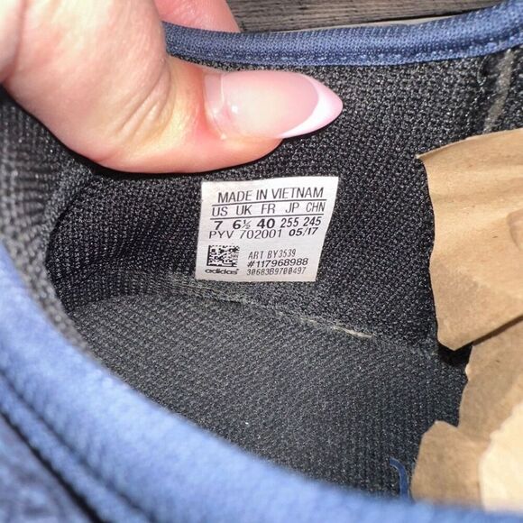 Adidas Men’s Tubular Shadow Dark Blue Sneakers | Size 7 - Picture 7 of 8